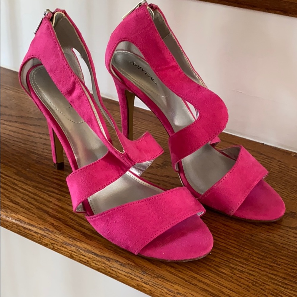 Hot pink heels